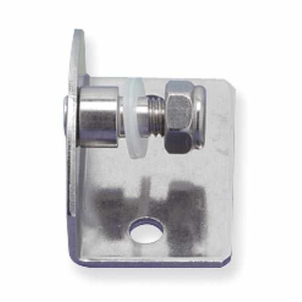 SUPPORTO PER MOLLE A GAS LATERALE 3 FORI INOX